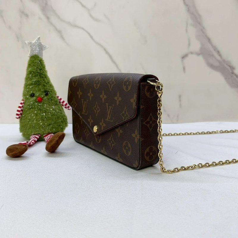 LV 三合一老花鏈帶包-2