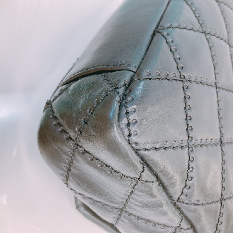 MS0612 Chanel 香奈兒菱格翻蓋式鍊帶包包Wild Stitch Chain Flap Small Calfskin-24