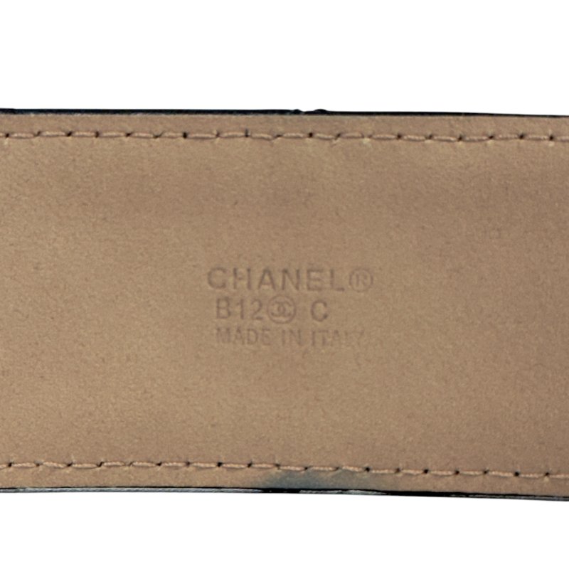 CHANEL CC 菱格紋 腰帶 38mm-11