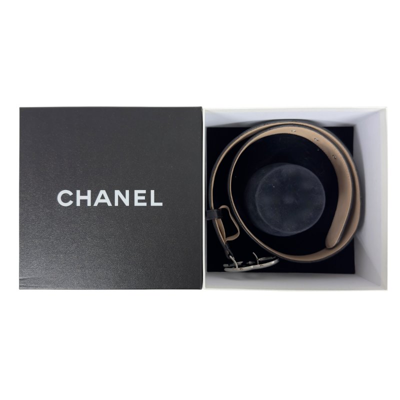 CHANEL CC 菱格紋 腰帶 38mm-12