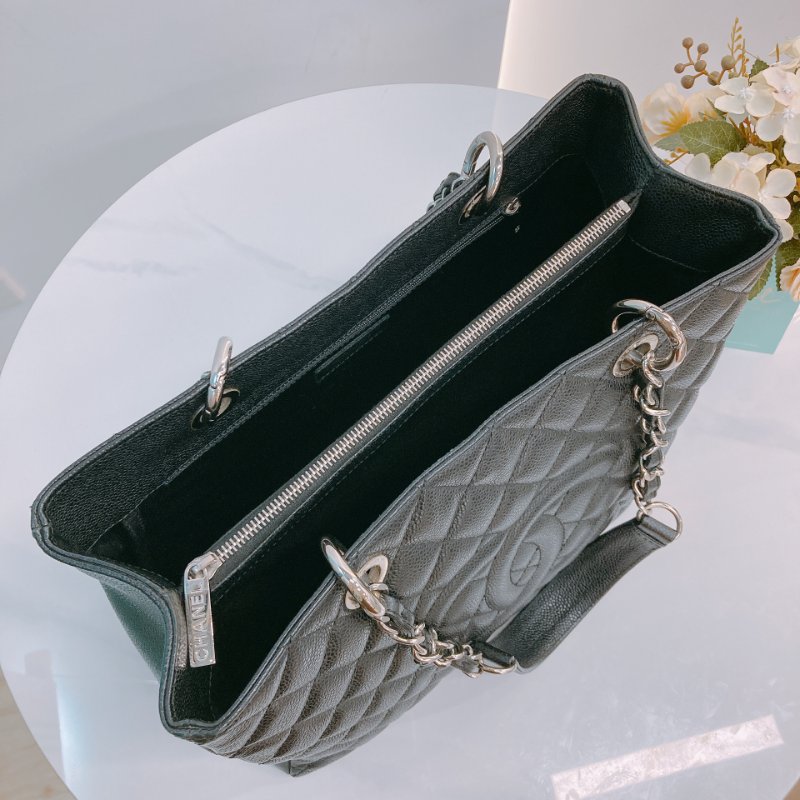 MS0613	Chanel 香奈兒經典購物單肩包包 Grand Shopping Tote GST Grained Calfskin Caviar-9