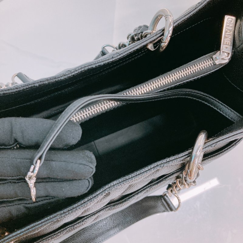 MS0613	Chanel 香奈兒經典購物單肩包包 Grand Shopping Tote GST Grained Calfskin Caviar-14