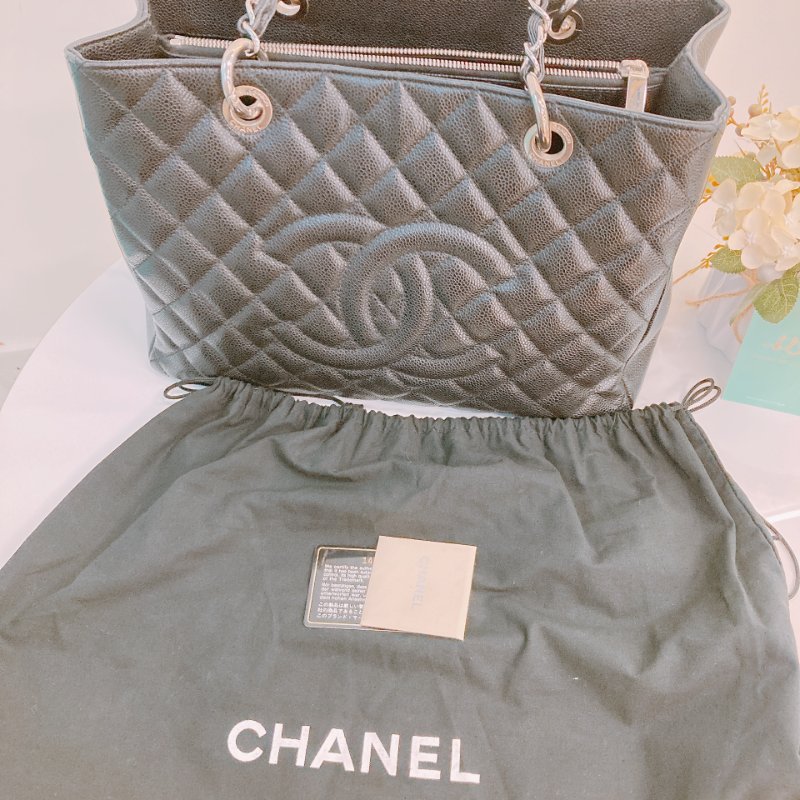 MS0613	Chanel 香奈兒經典購物單肩包包 Grand Shopping Tote GST Grained Calfskin Caviar-17