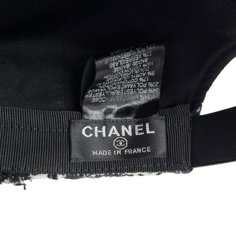 CHANEL CC 棒球帽-11