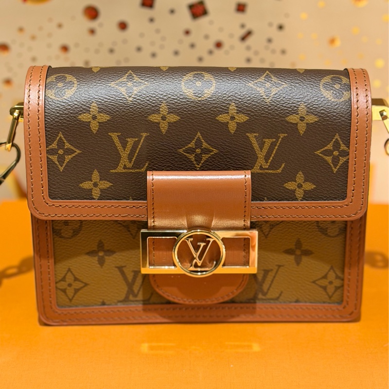 全新✨Louis Vuitton👜Mini Dauphine 小達芙妮🤎送內膽包-0