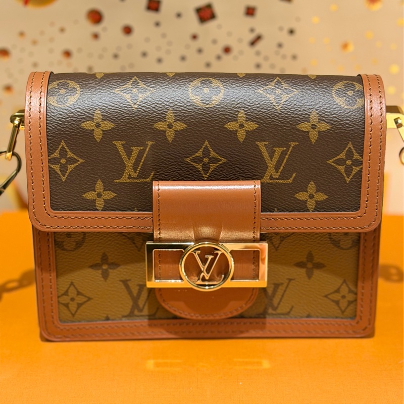 全新✨Louis Vuitton👜Mini Dauphine 小達芙妮🤎送內膽包-10