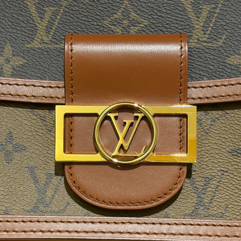 全新✨Louis Vuitton👜Mini Dauphine 小達芙妮🤎送內膽包-19