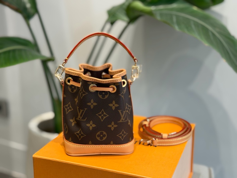 Louis Vuitton Nano Noe 經典花紋小水桶-1