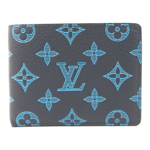 LOUIS VUITTON Monogram Shadow Multiple Bifold Wallet錢包