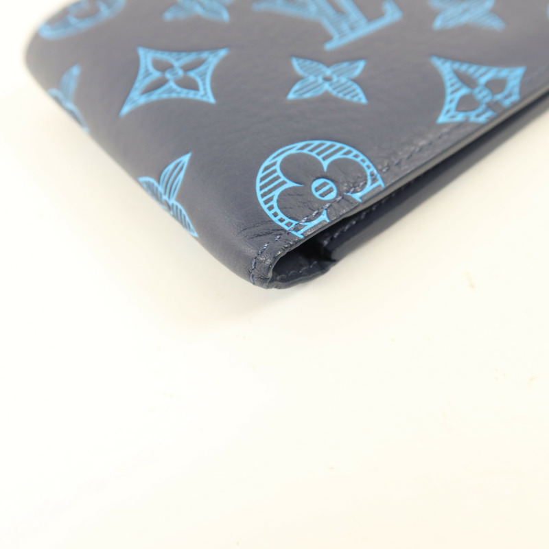 LOUIS VUITTON Monogram Shadow Multiple Bifold Wallet錢包-9