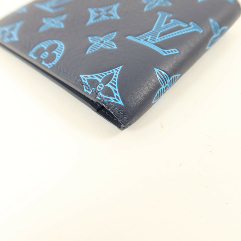 LOUIS VUITTON Monogram Shadow Multiple Bifold Wallet錢包-10
