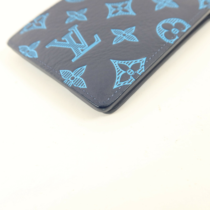 LOUIS VUITTON Monogram Shadow Multiple Bifold Wallet錢包-11