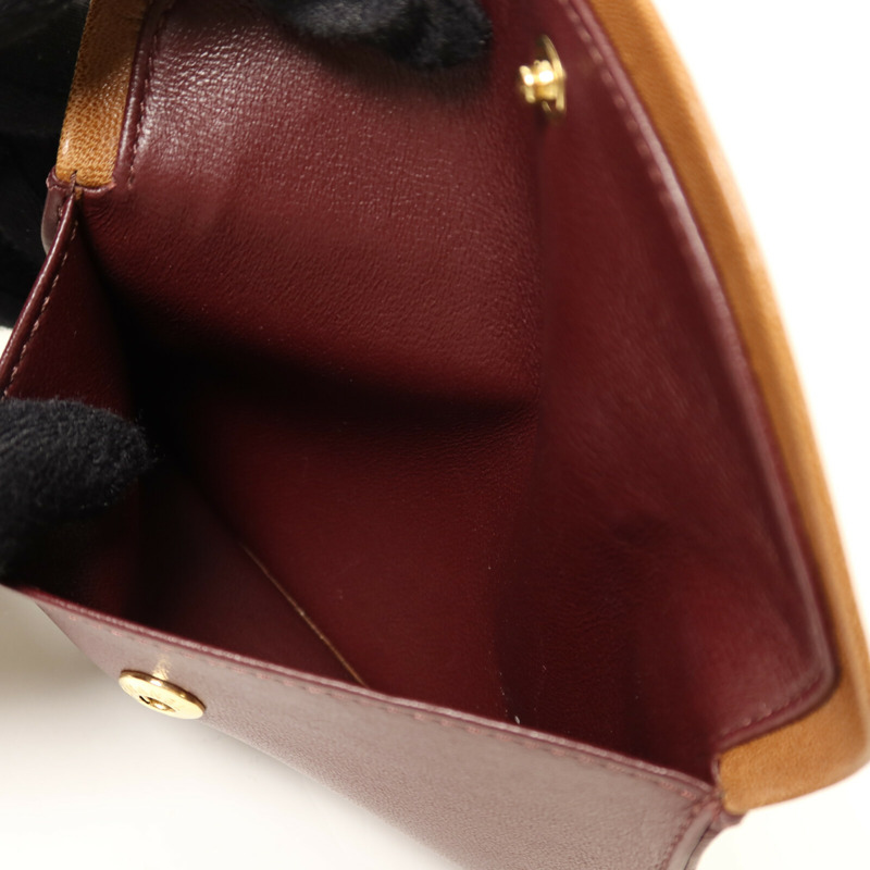 CHANEL 牛皮皮革Chain Shoulder金扣鏈帶肩背袋-19