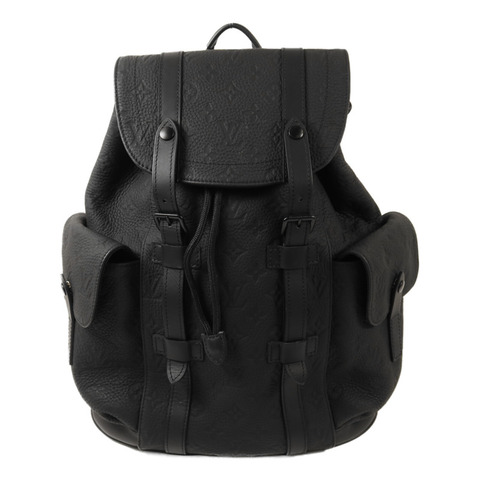 LOUIS VUITTON Monogram Taurillon Christopher PM背包