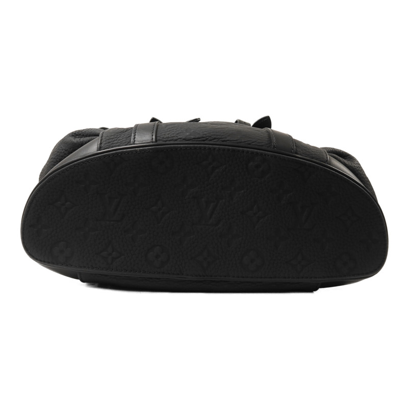 LOUIS VUITTON Monogram Taurillon Christopher PM背包-3