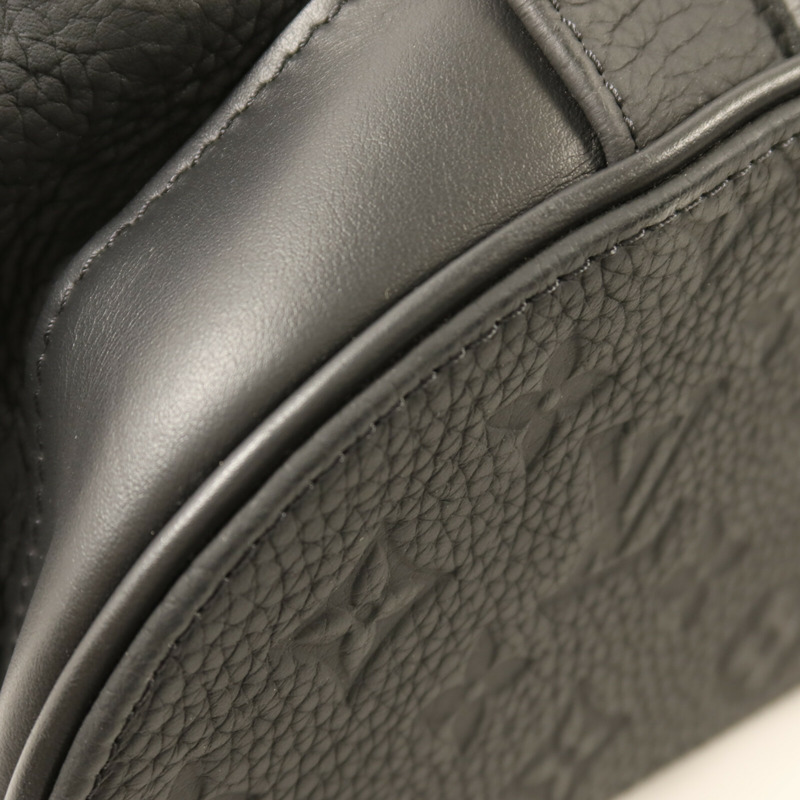 LOUIS VUITTON Monogram Taurillon Christopher PM背包-11