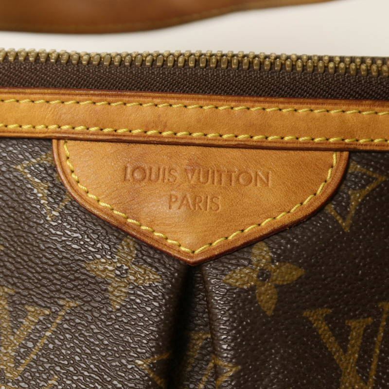 LOUIS VUITTON Monogram Palermo GM金扣手挽肩背兩用袋-10