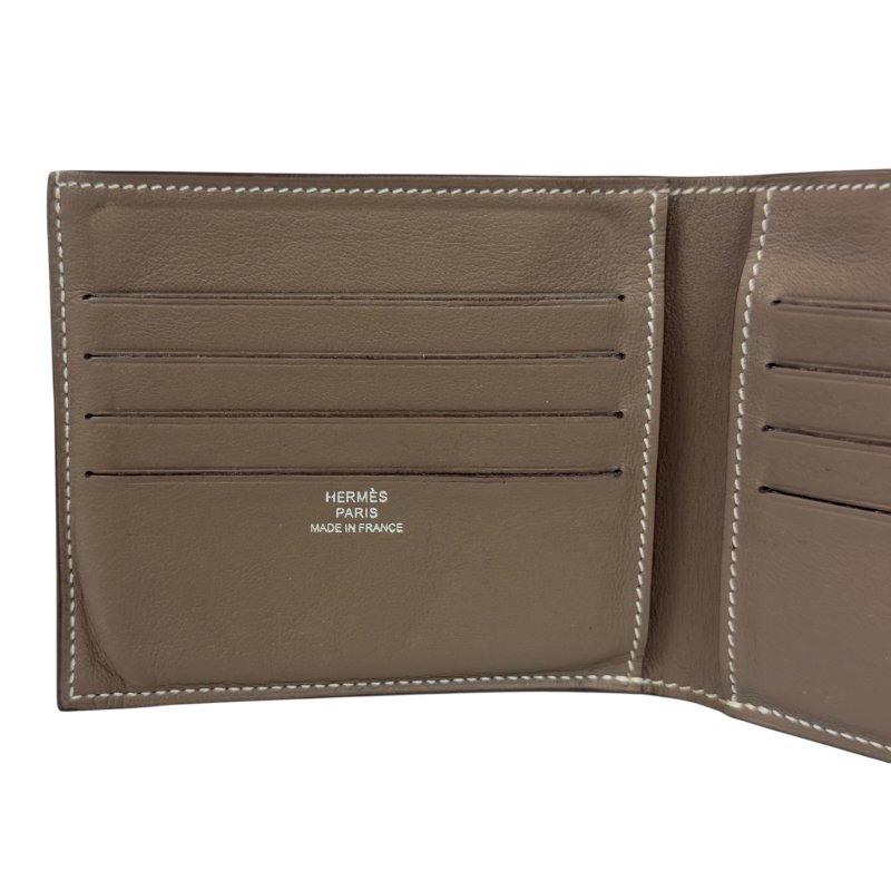 HERMES Citizen Twill Compact 短銀包 框R刻-12