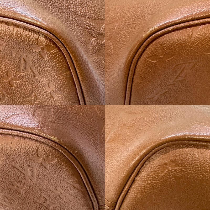 LV Neverfull MM皮革托特包-9