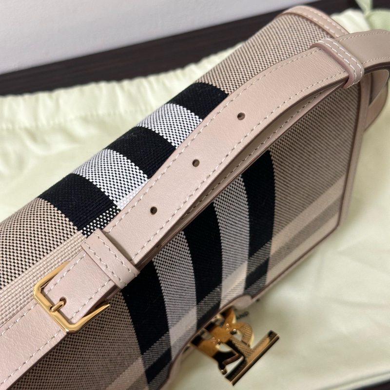 💎Han's house精品服飾💎 Burberry 經典格紋帆布包 側背包-2