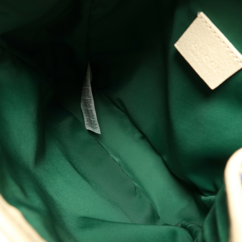 GUCCI 帆布Rucksack銀扣背包-4