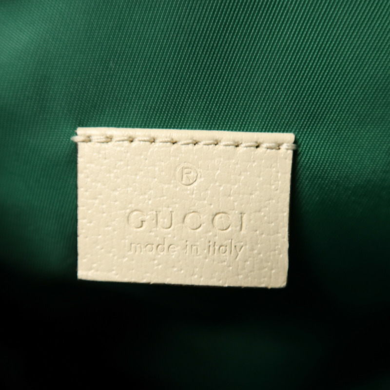 GUCCI 帆布Rucksack銀扣背包-6