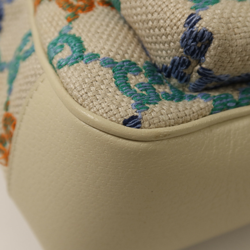 GUCCI 帆布Rucksack銀扣背包-11