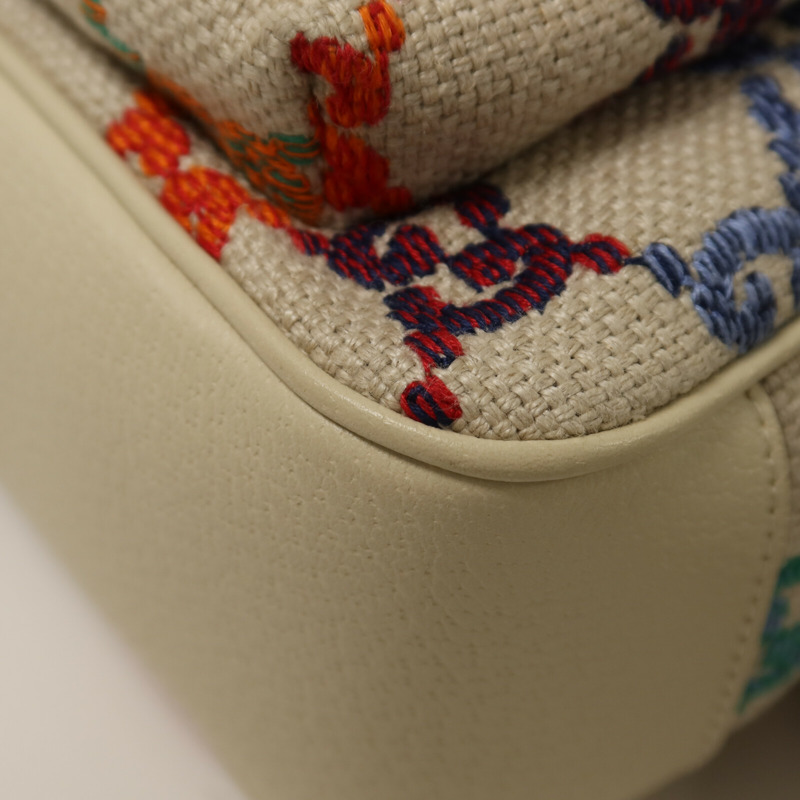 GUCCI 帆布Rucksack銀扣背包-12