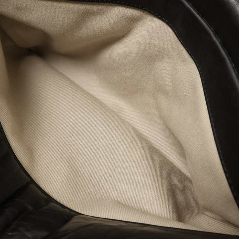 CHANEL 牛皮皮革Chain Shoulder銀扣鏈帶肩背袋-18