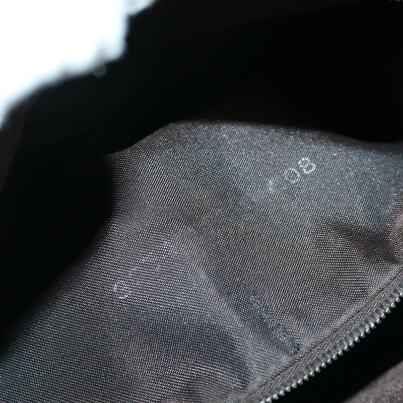 【日本直送】FENDI Zucca帆布Mamma Baguette單肩包 棕色/黑色 正品 YKZ037SAV-10