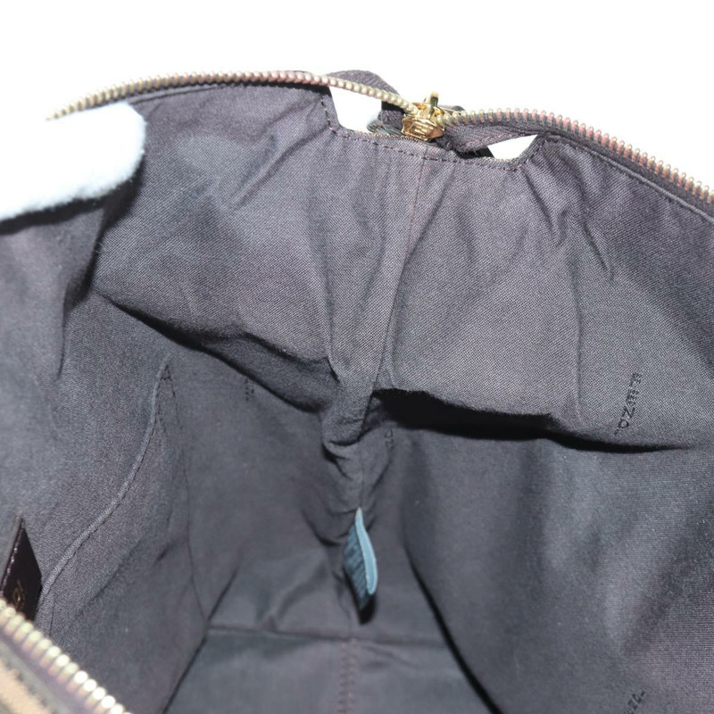 【日本直送】FENDI Zucca帆布手提包 黑色棕色 正品 am11067V-20