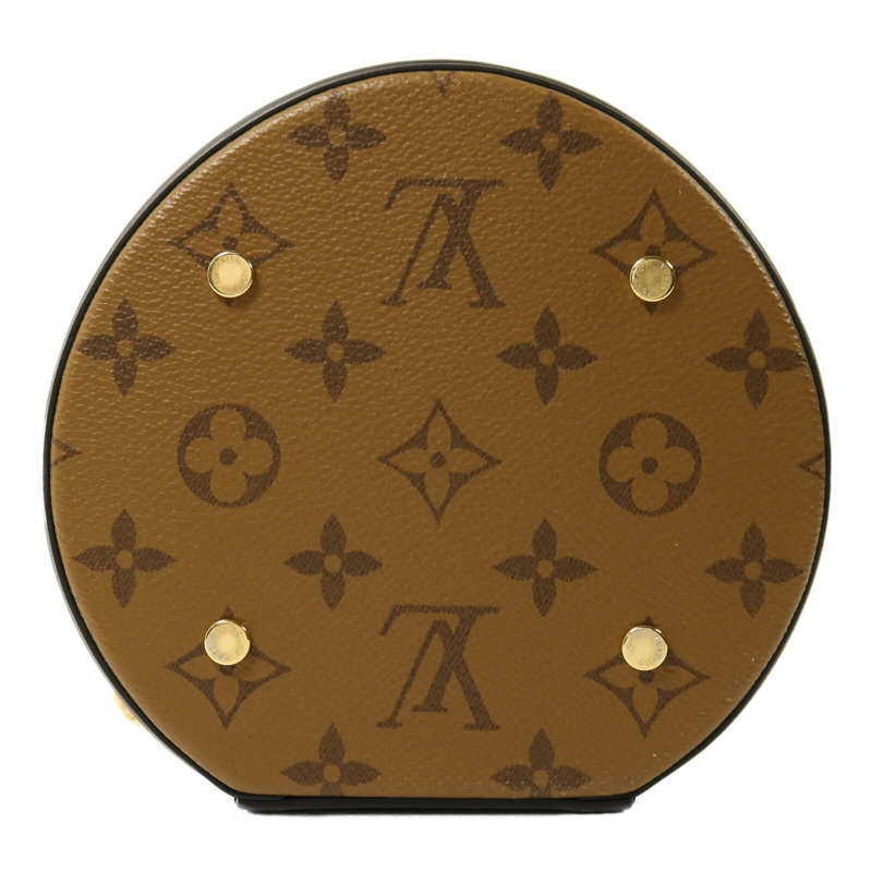 LOUIS VUITTON Monogram Reverse Cannes金扣手挽肩背兩用袋-3