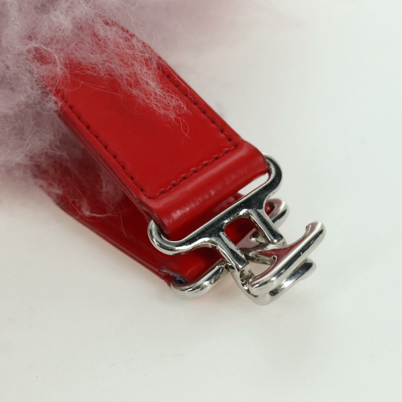 【日本直送】FENDI 手提包 粉紅色銀色毛絨 正品 AMZ103V-6