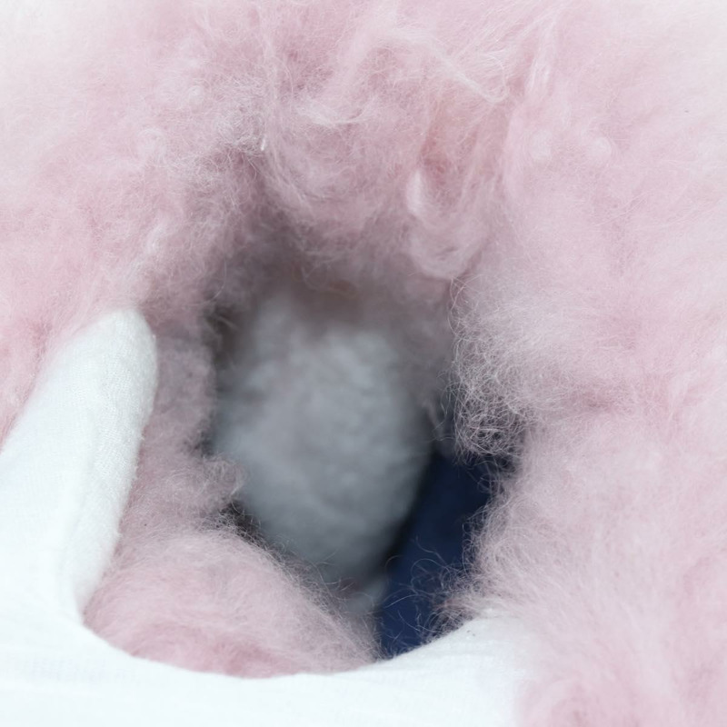 【日本直送】FENDI 手提包 粉紅色銀色毛絨 正品 AMZ103V-18