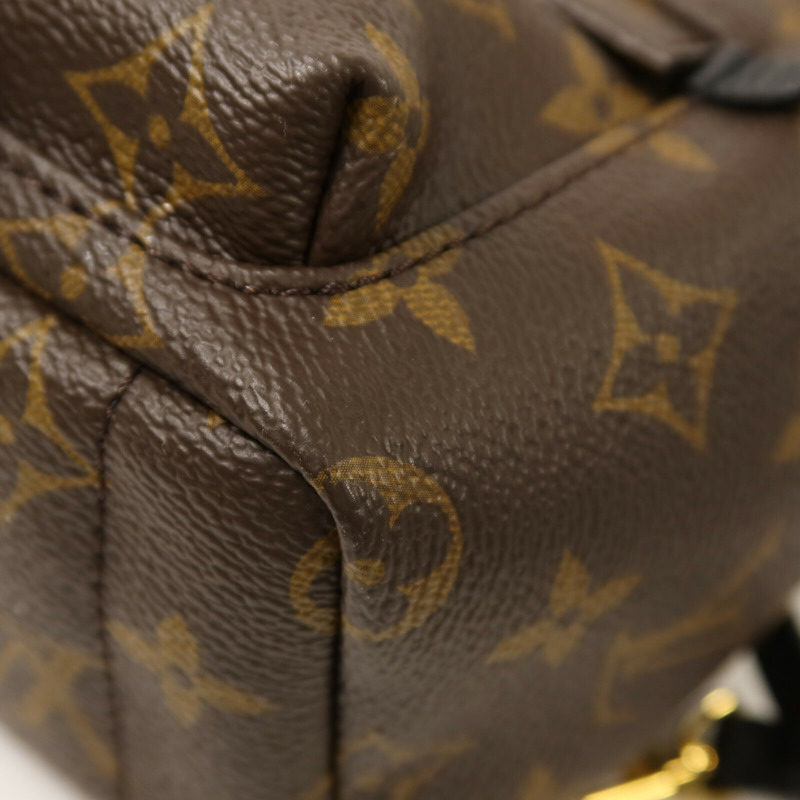 LOUIS VUITTON Monogram Palm Springs Mini金扣背包-10