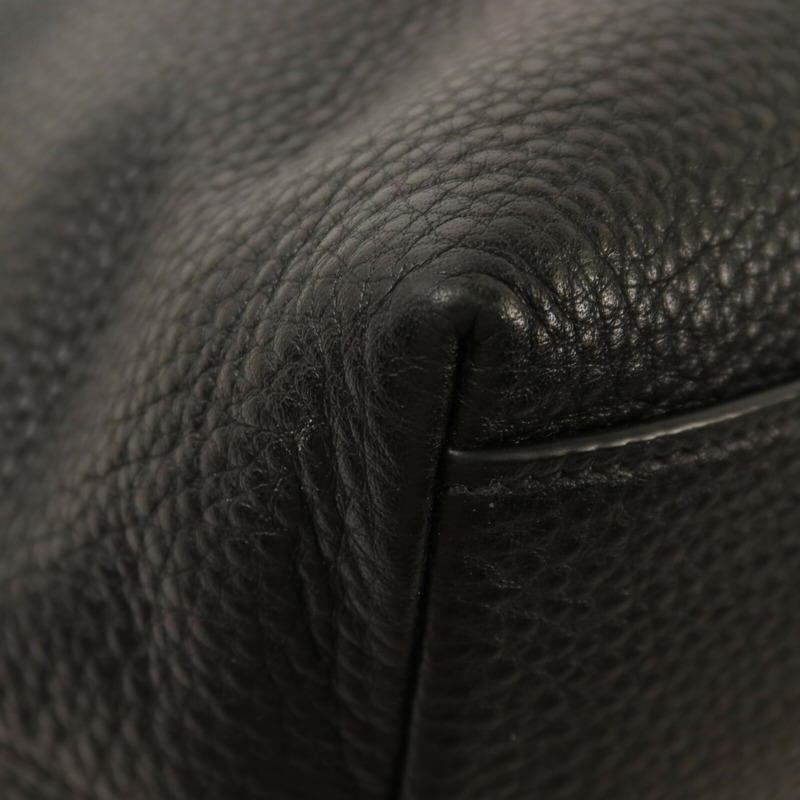 PRADA 牛皮皮革Shoulder Tote金扣肩背袋-11