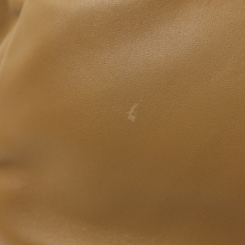 CHANEL 羊皮皮革Chain Shoulder銀扣鏈帶肩背袋-16