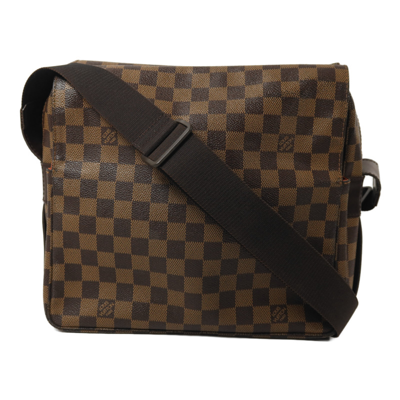 LOUIS VUITTON Damier Naviglio金扣肩背袋-0
