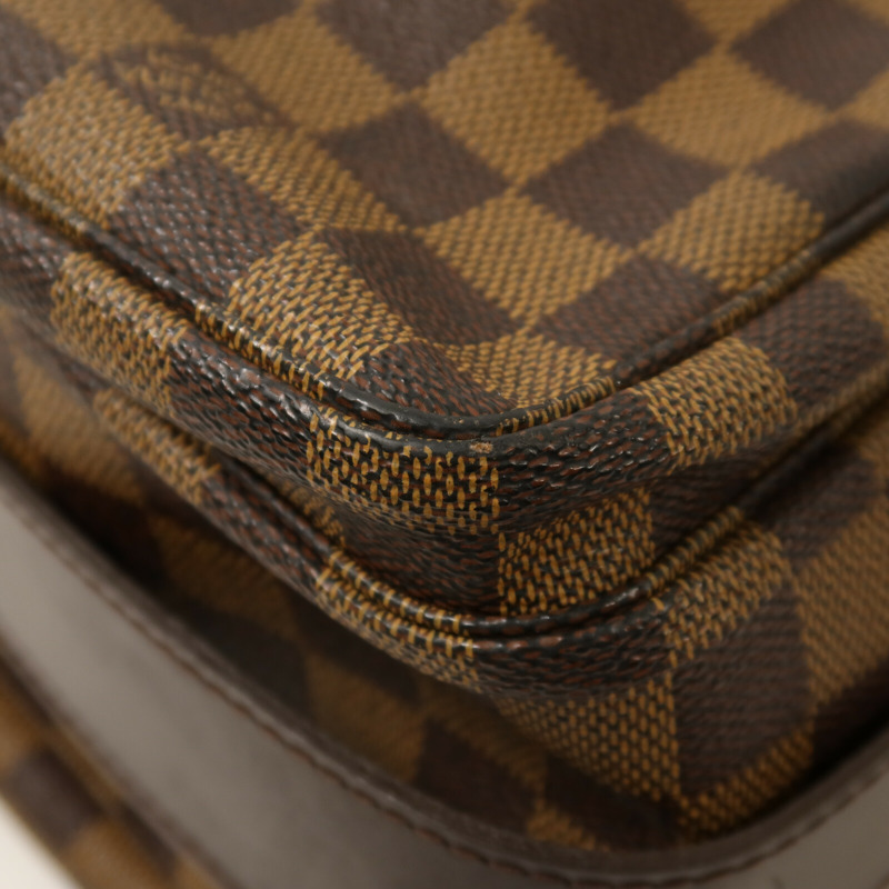 LOUIS VUITTON Damier Naviglio金扣肩背袋-11