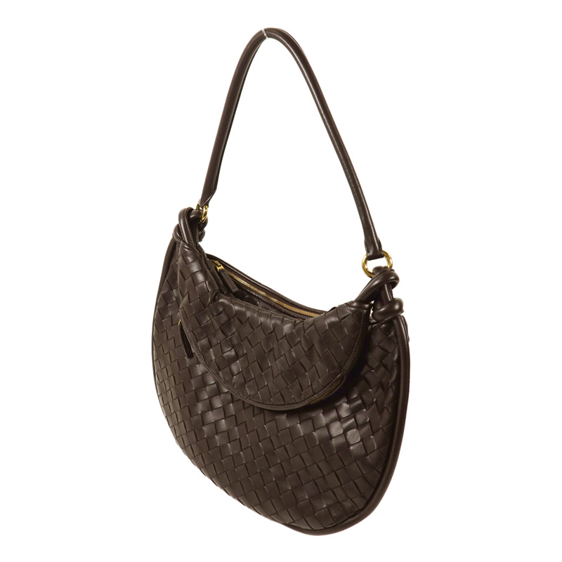 BOTTEGA VENETA 羊皮皮革Gemelli金扣肩背袋-2