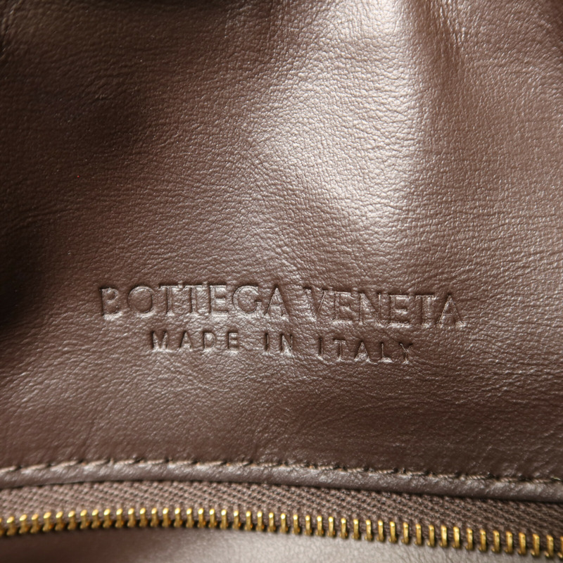 BOTTEGA VENETA 羊皮皮革Gemelli金扣肩背袋-5