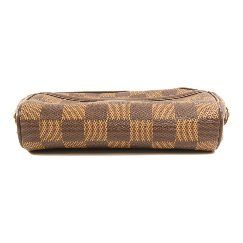 LOUIS VUITTON Damier Pochette Ipanema金扣肩背袋-3