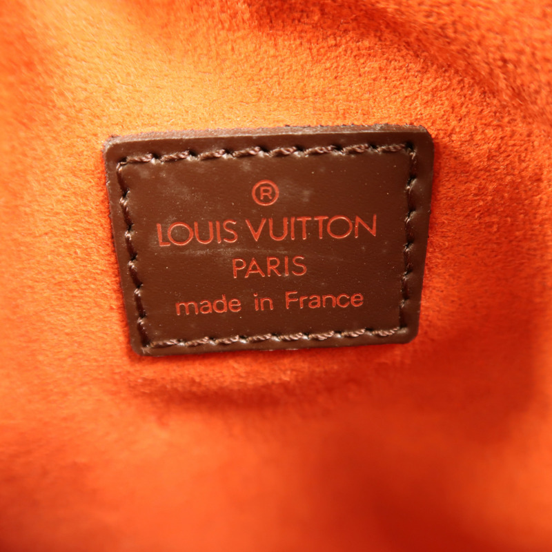 LOUIS VUITTON Damier Pochette Ipanema金扣肩背袋-5