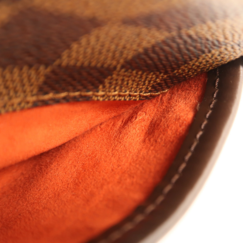 LOUIS VUITTON Damier Pochette Ipanema金扣肩背袋-6