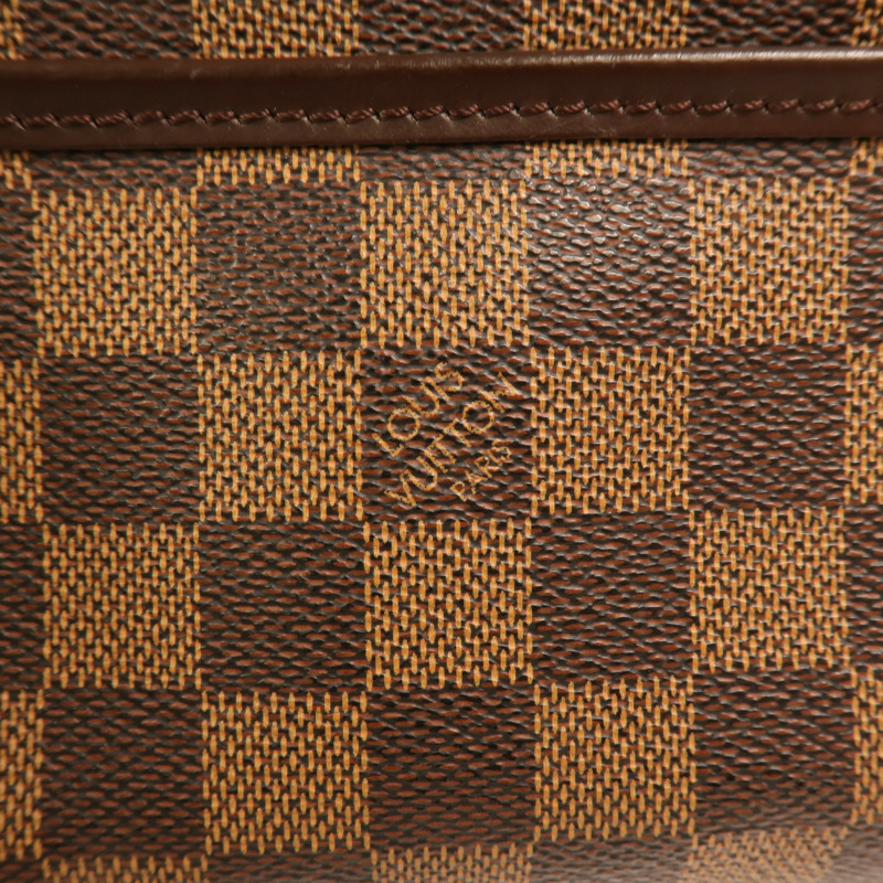 LOUIS VUITTON Damier Pochette Ipanema金扣肩背袋-8