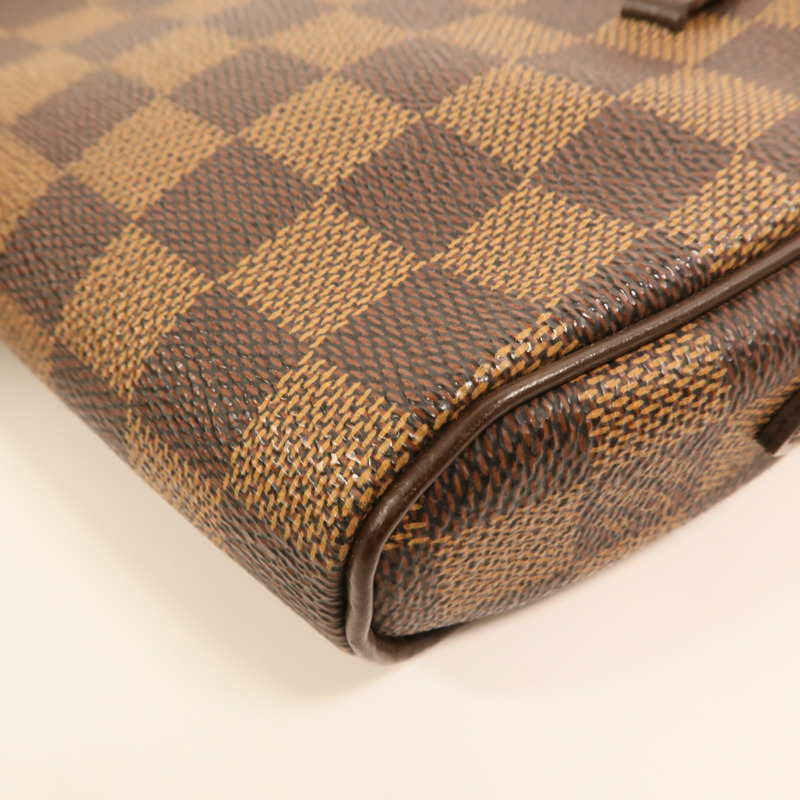 LOUIS VUITTON Damier Pochette Ipanema金扣肩背袋-14