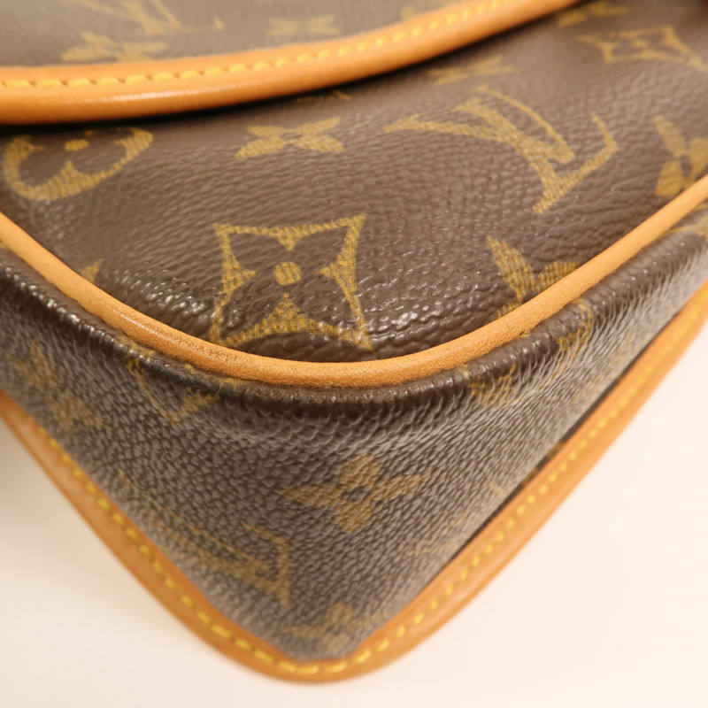 LOUIS VUITTON Monogram Sologne金扣肩背袋-9
