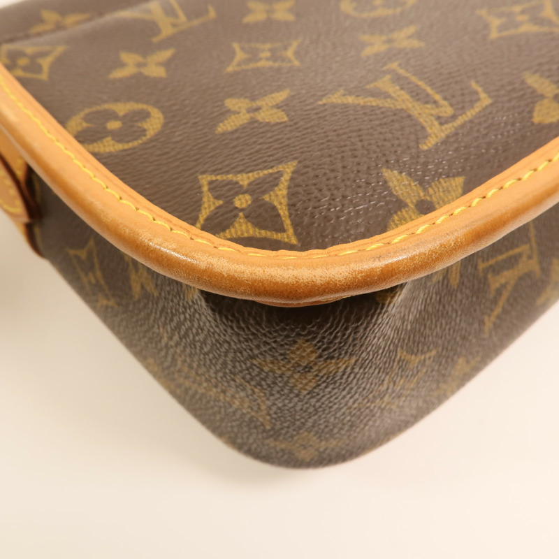 LOUIS VUITTON Monogram Sologne金扣肩背袋-11