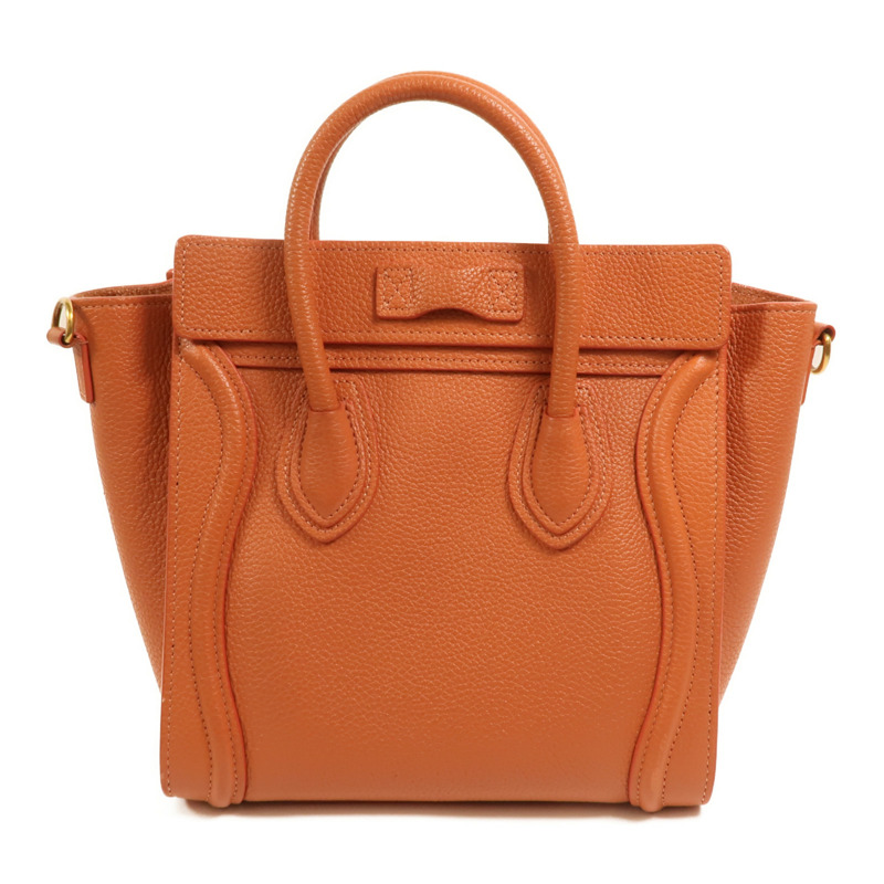 CELINE 牛皮皮革Nano Luggage金扣手挽肩背兩用袋-1