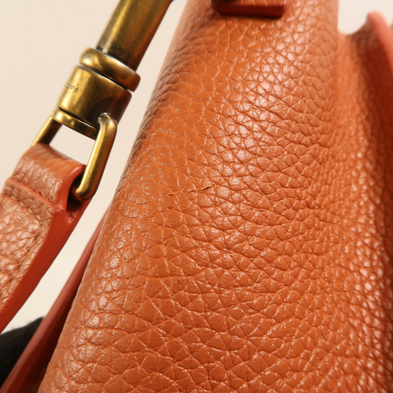 CELINE 牛皮皮革Nano Luggage金扣手挽肩背兩用袋-14